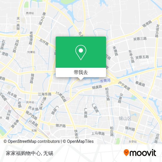 家家福购物中心地图