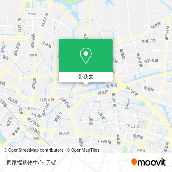 家家福购物中心地图