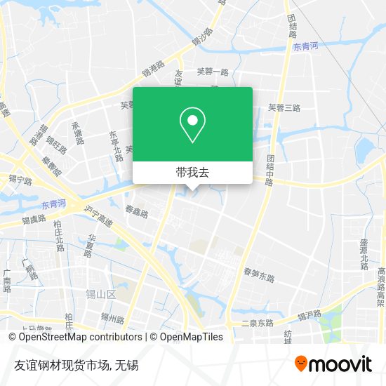 友谊钢材现货市场地图