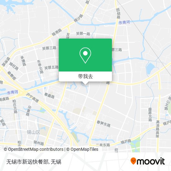 无锡市新远快餐部地图