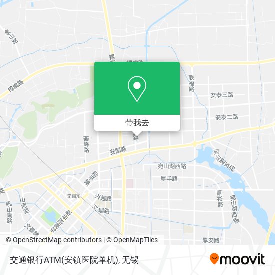 交通银行ATM(安镇医院单机)地图