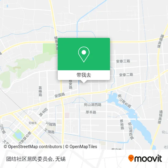 团结社区居民委员会地图