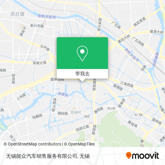 无锡能众汽车销售服务有限公司地图