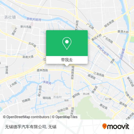 无锡德孚汽车有限公司地图