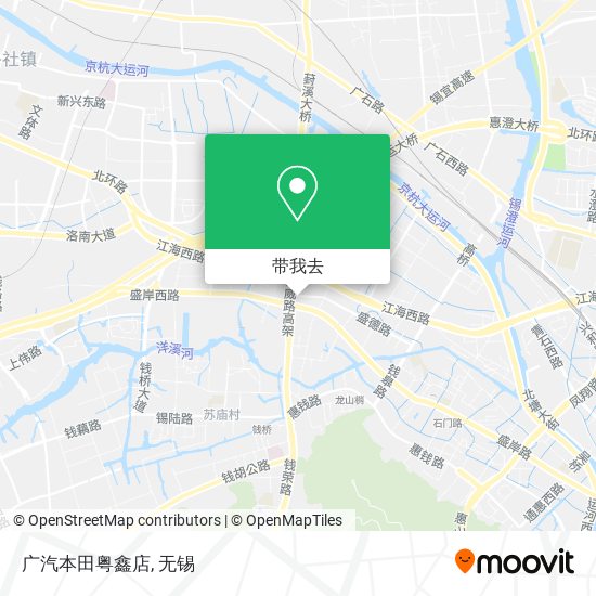 广汽本田粤鑫店地图