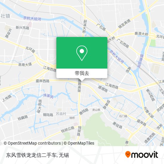 东风雪铁龙龙信二手车地图