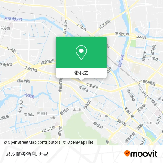 君友商务酒店地图