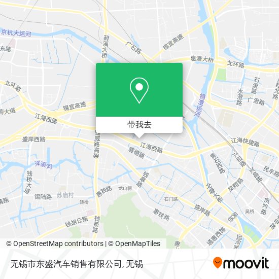 无锡市东盛汽车销售有限公司地图