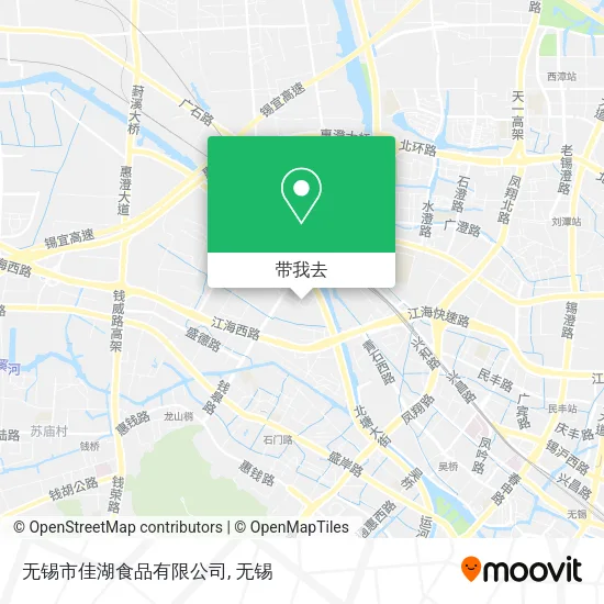 无锡市佳湖食品有限公司地图