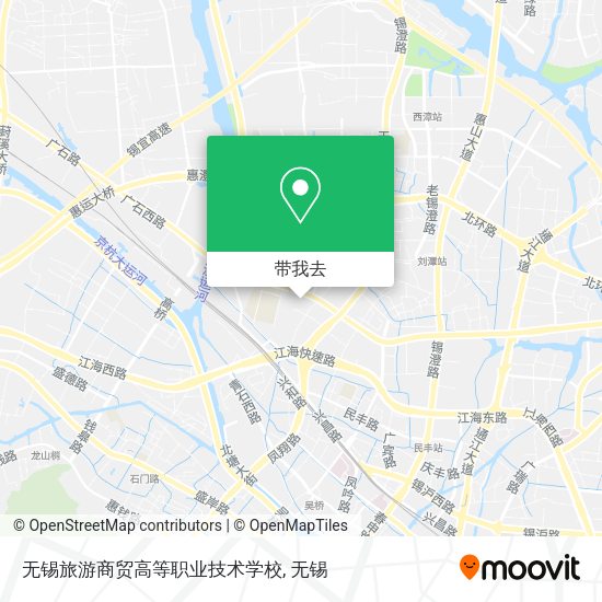 无锡旅游商贸高等职业技术学校地图