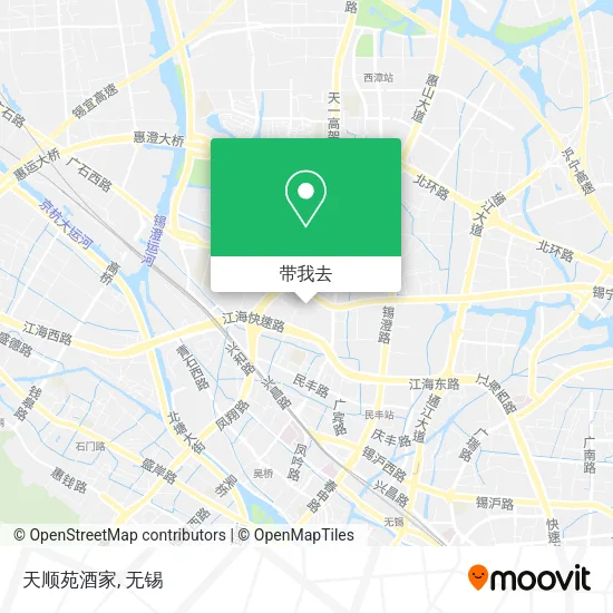 天顺苑酒家地图