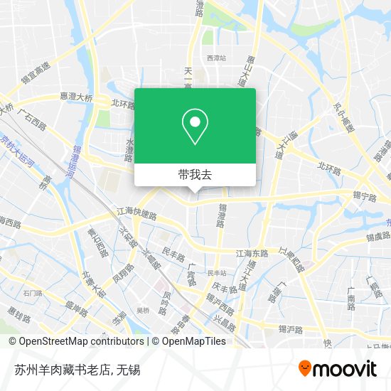 苏州羊肉藏书老店地图