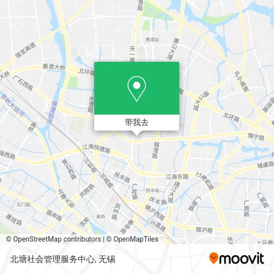 北塘社会管理服务中心地图
