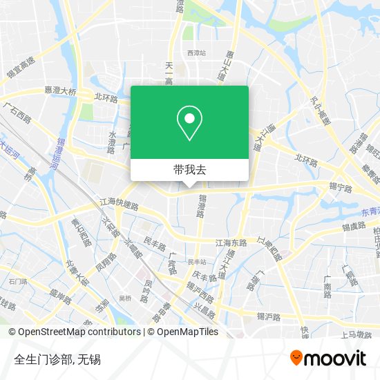 全生门诊部地图