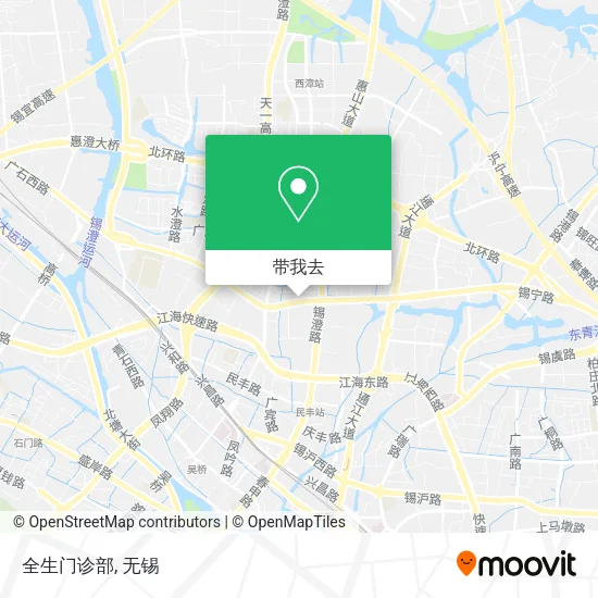 全生门诊部地图