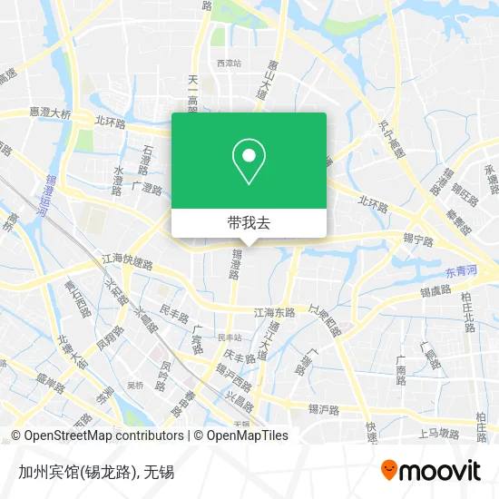 加州宾馆(锡龙路)地图