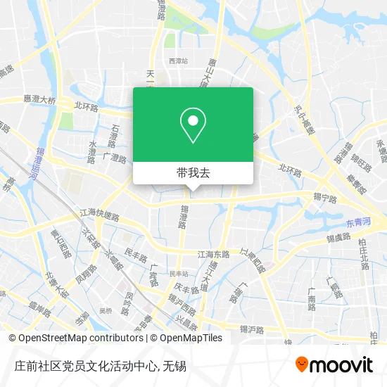庄前社区党员文化活动中心地图