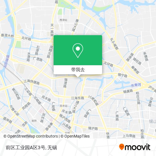 前区工业园A区3号地图