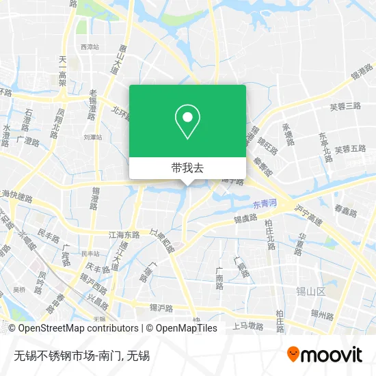 无锡不锈钢市场-南门地图
