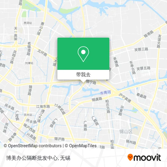 博美办公隔断批发中心地图