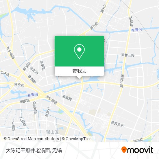 大陈记王府井老汤面地图