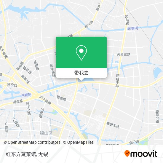 红东方蒸菜馆地图