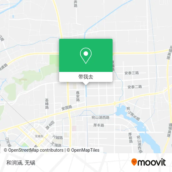 和润涵地图