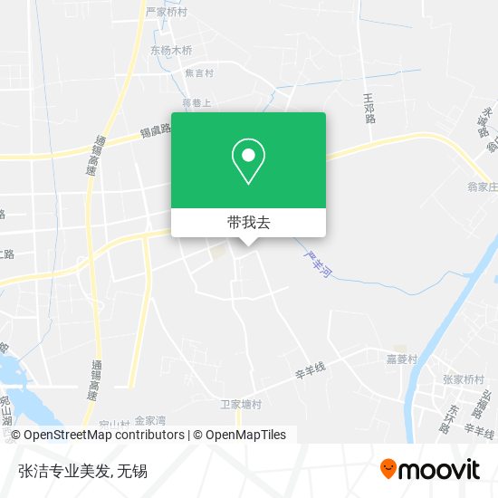 张洁专业美发地图