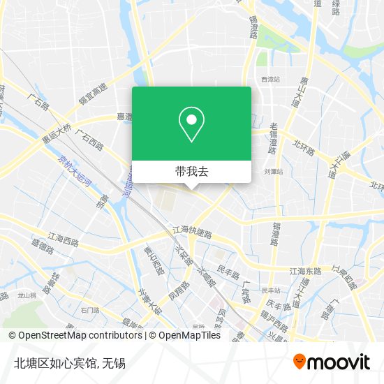 北塘区如心宾馆地图