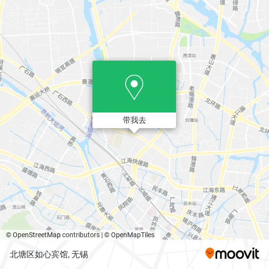 北塘区如心宾馆地图