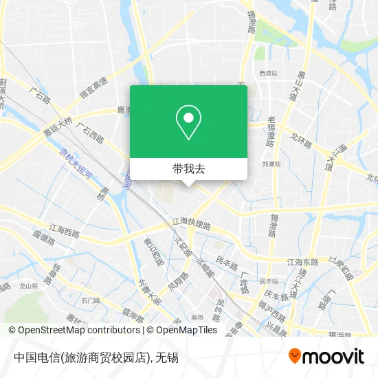 中国电信(旅游商贸校园店)地图
