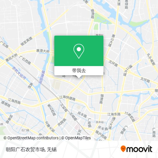 朝阳广石农贸市场地图