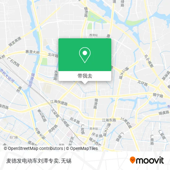 麦德发电动车刘潭专卖地图