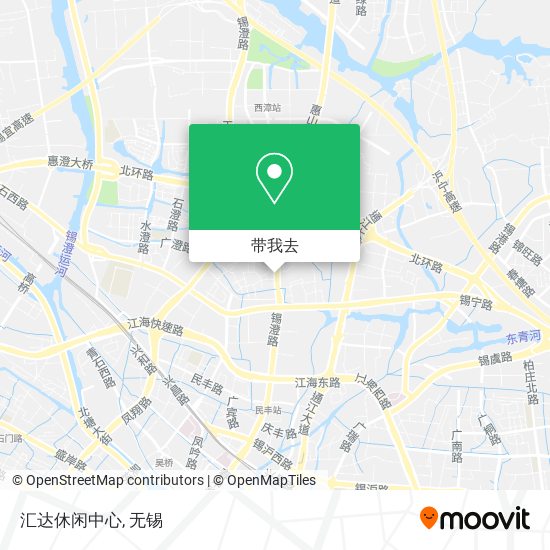 汇达休闲中心地图