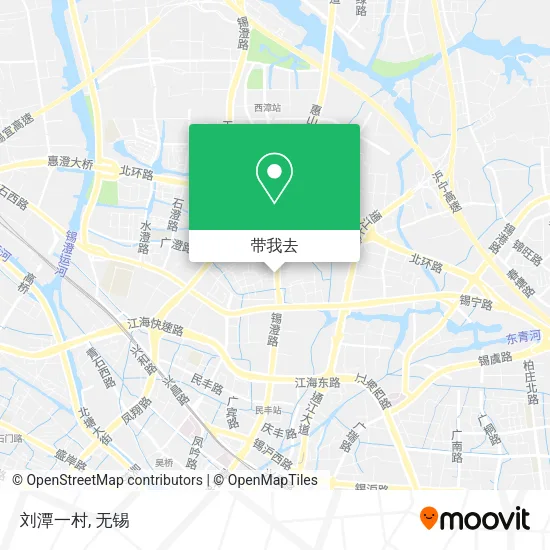 刘潭一村地图