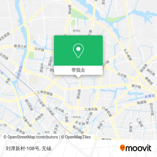 刘潭新村-108号地图