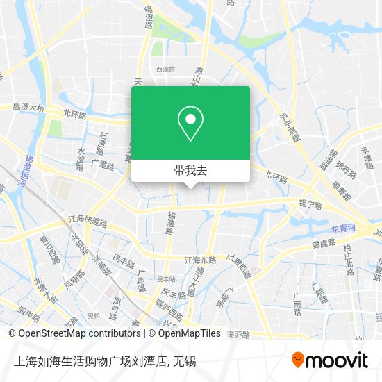上海如海生活购物广场刘潭店地图