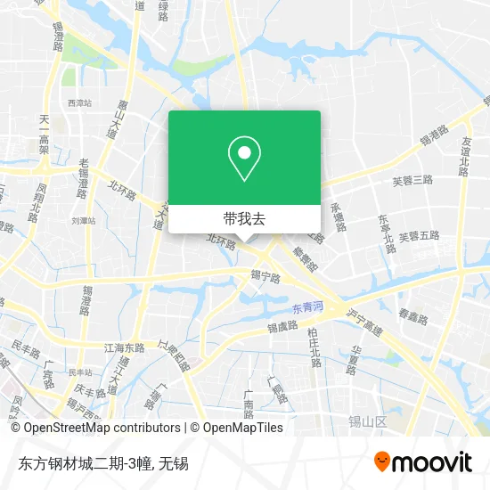 东方钢材城二期-3幢地图