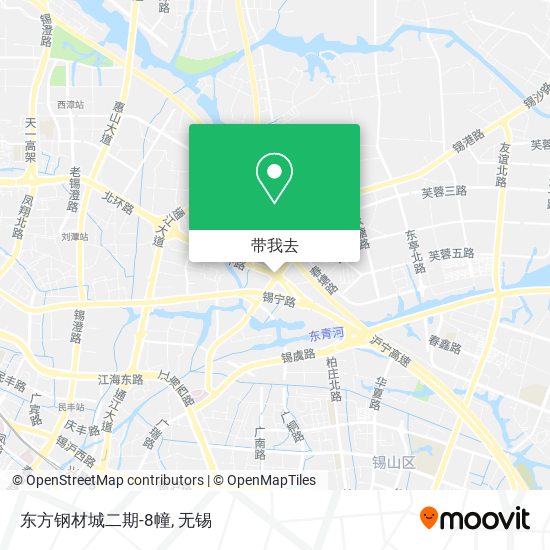 东方钢材城二期-8幢地图