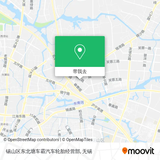 锡山区东北塘车霸汽车轮胎经营部地图