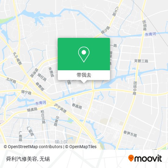 舜利汽修美容地图
