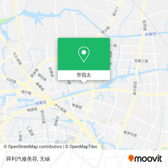舜利汽修美容地图