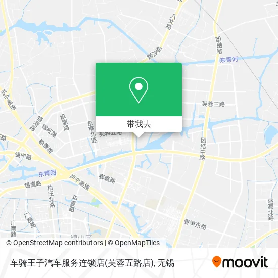 车骑王子汽车服务连锁店(芙蓉五路店)地图