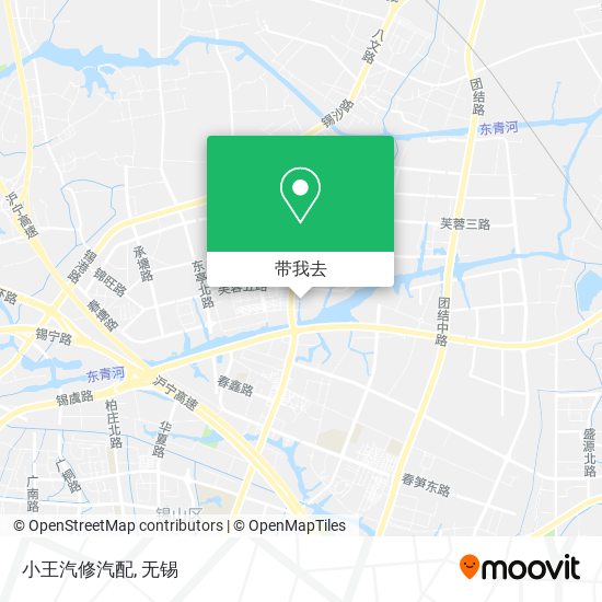 小王汽修汽配地图