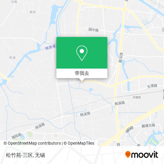 松竹苑-三区地图