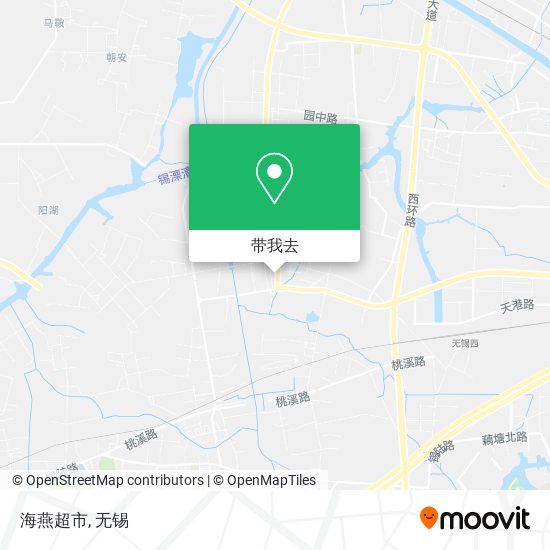 海燕超市地图