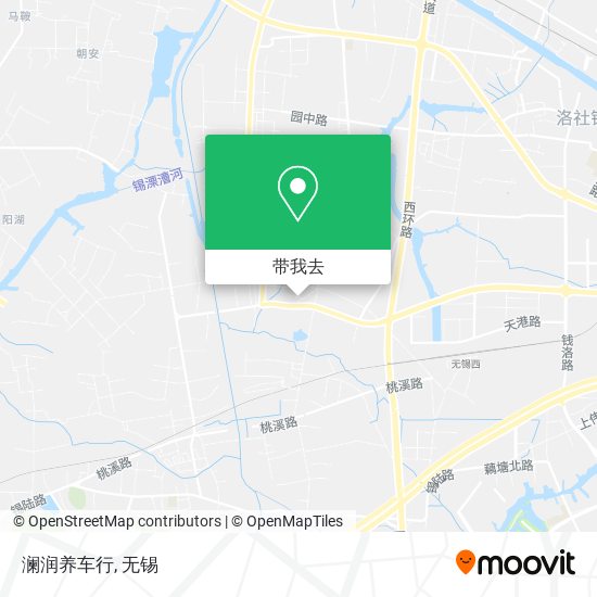 澜润养车行地图