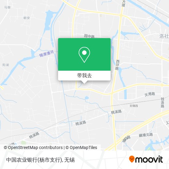 中国农业银行(杨市支行)地图