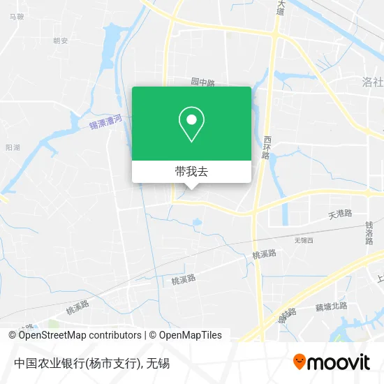 中国农业银行(杨市支行)地图