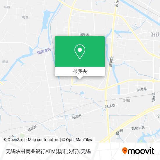 无锡农村商业银行ATM(杨市支行)地图